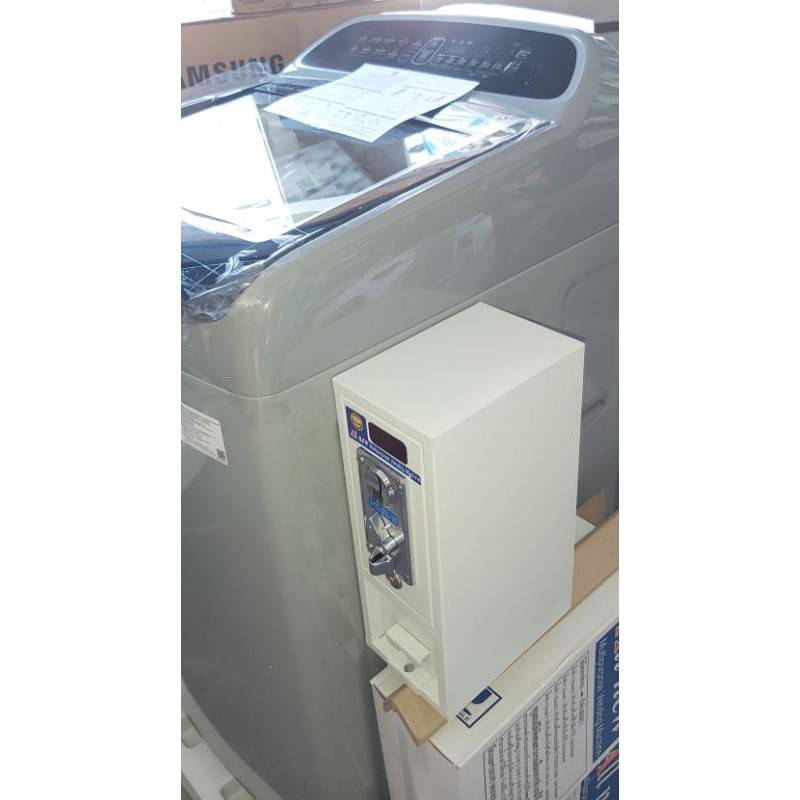Samsung เครื่องซักผ้าฝาบน รุ่น WA14T6260W พร้อม Wobble Technology ติดตั้งกล่องหยอดเหรียญ ขนาด 14 Kg.ราคาพิเศษสุดๆ