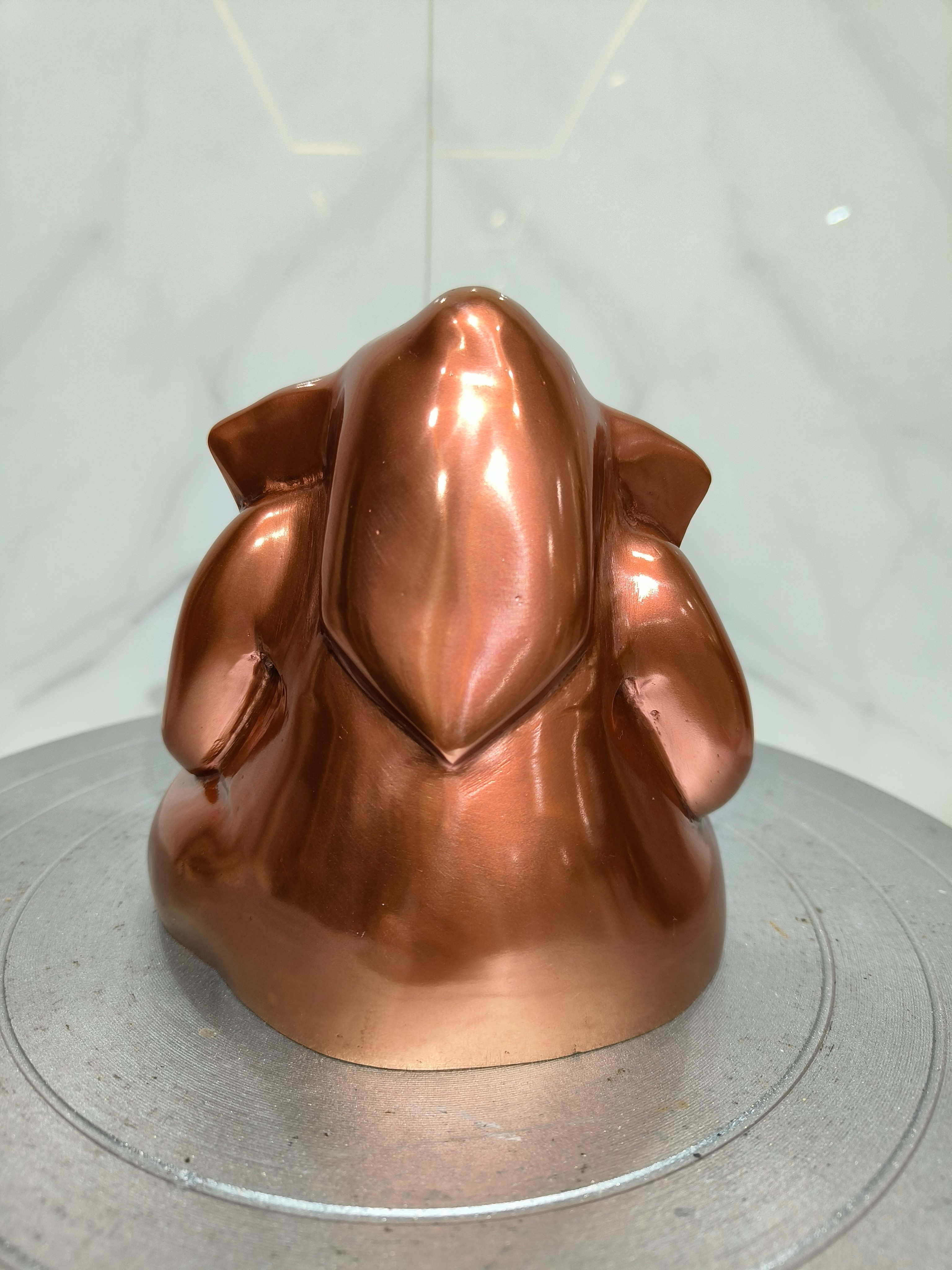 รูปหล่อ พระพิฆเนศ พระพิฆเนศวร ปาง วรมุทรา ปางนั่งประทานพร พิมพ์โบราณ หน้าตัก 5 นิ้ว