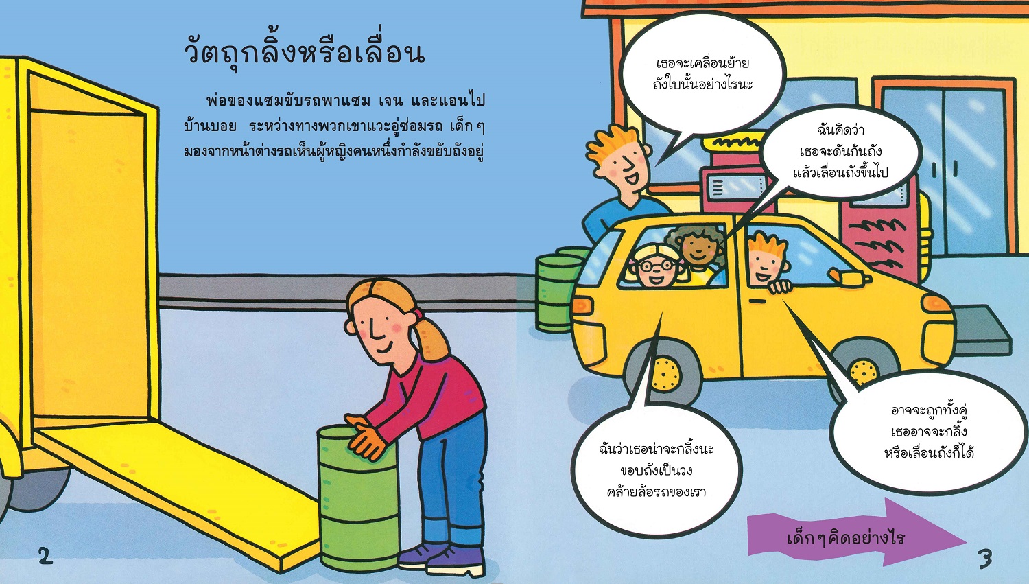NANMEEBOOKS หนังสือ ล้อรถมีไว้เพื่ออะไร : ชุด อะไร? ทำไม? อย่างไร? วิทยาศาสตร์มีคำตอบ