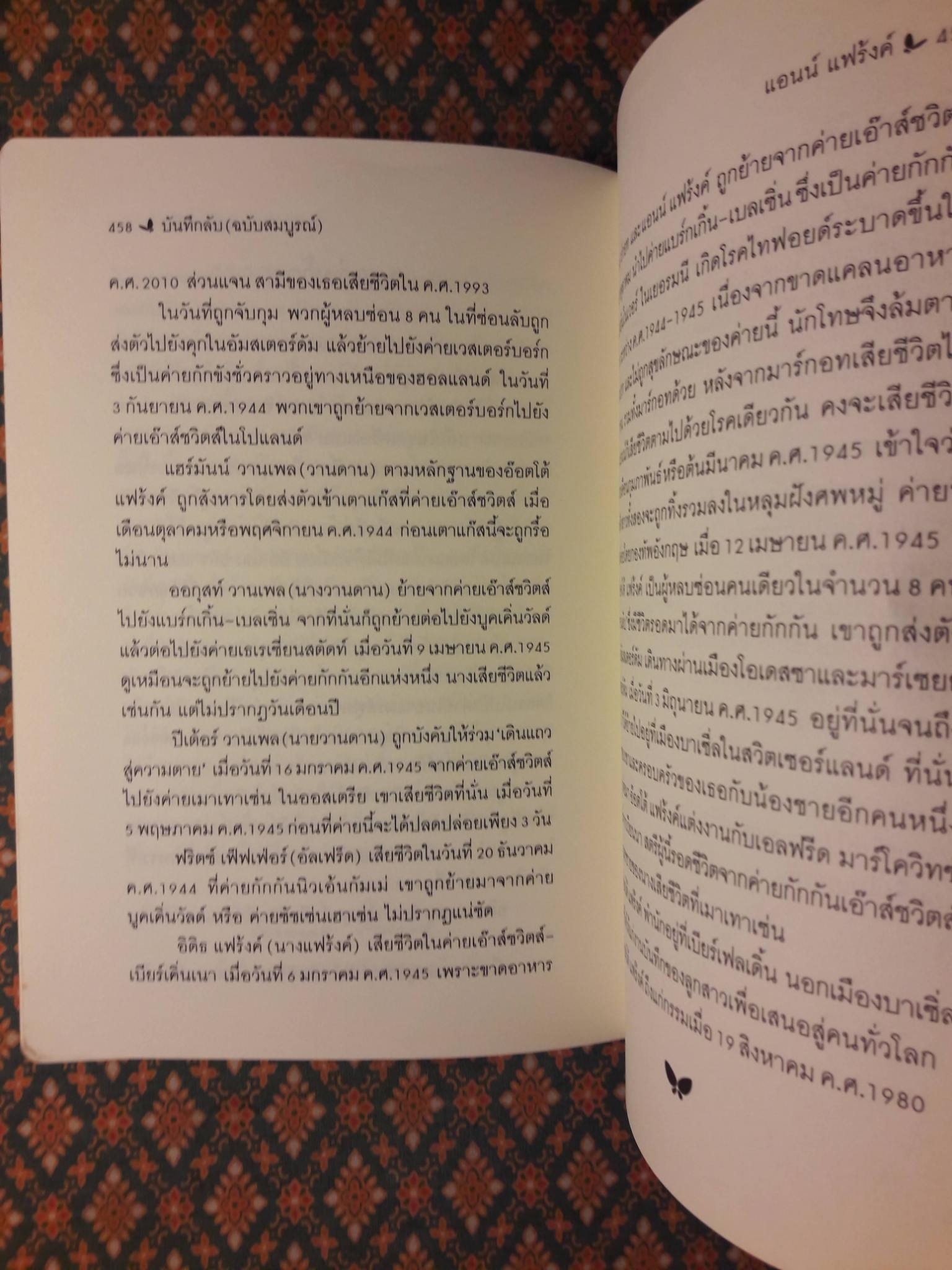 บันทึกลับของแอนน์ แฟร้งค์