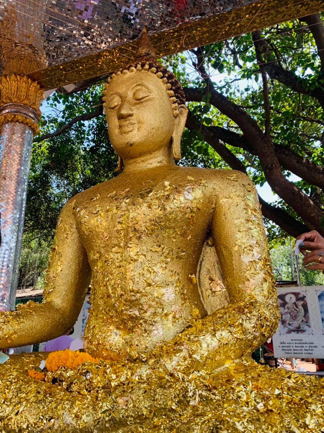 เหรียญหล่อเจ้าสัว หลวงพ่อปลดหนี้ รุ่นเสวยสุข วัดพระธาตุวาโย ขนาดสูง 4 เซ็น วัดสร้าง รับประกันแท้ออกวัด 2564