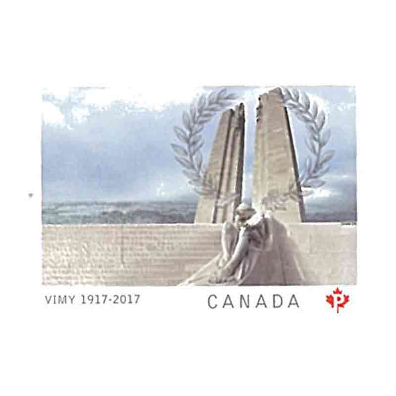 Canada Stamp, 2017 Battle of Vimy Ridge