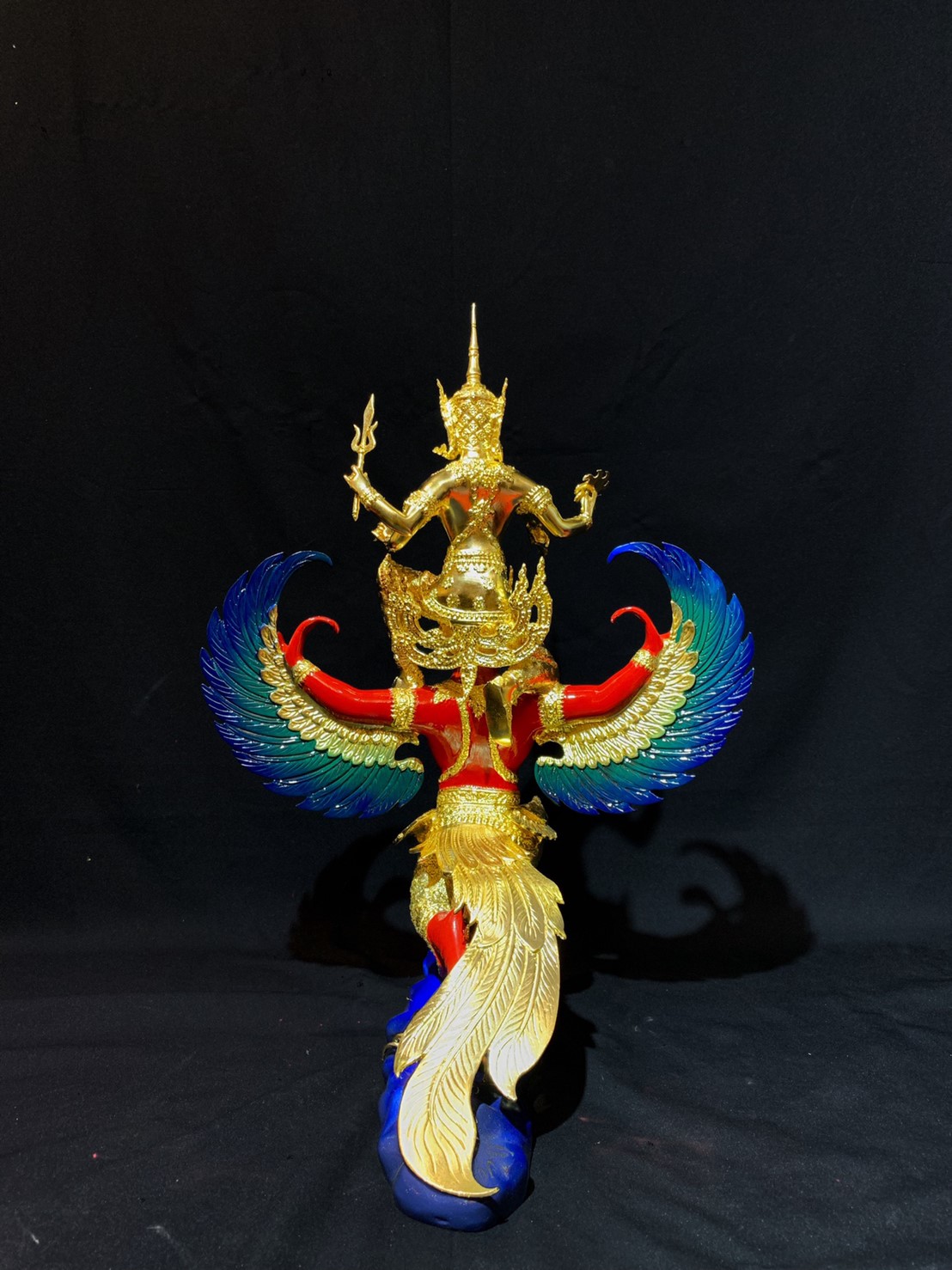 เทวรูป พระนารายณ์ทรงครุฑ หน้าตัก 9 นิ้ว