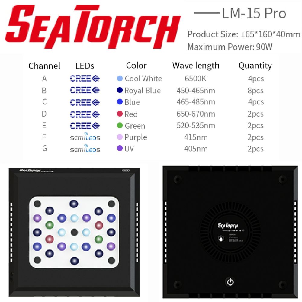 LM-15 Pro. 90 Watt + สลิงแขวนโคม
