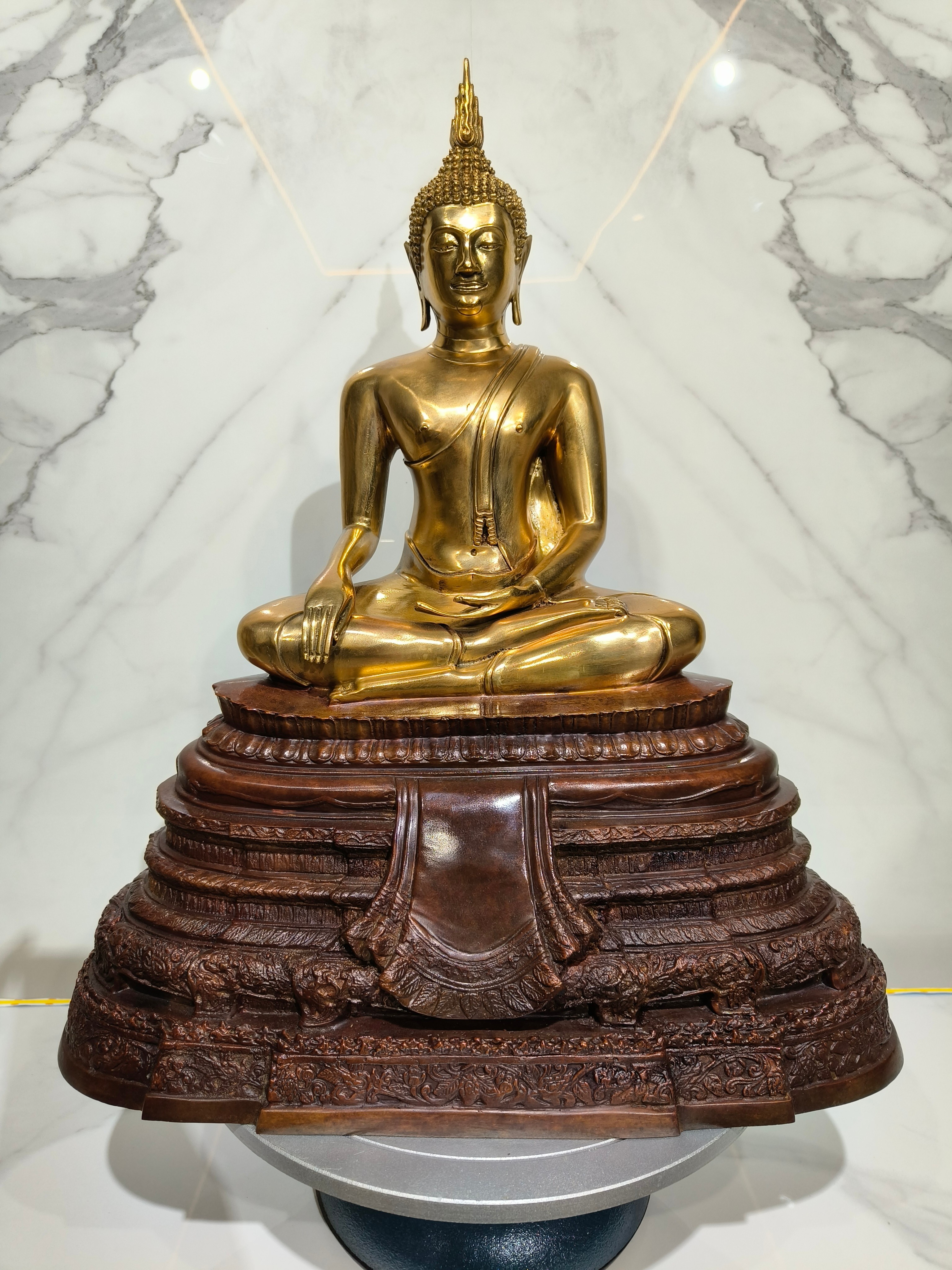 พระพุทธรูป พระศรีศาสดา หน้าตัก 9 นิ้ว วัดบวรนิเวศราชวรวิหาร พ.ศ.2539