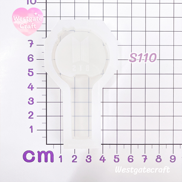 แม่พิมพ์ซิลิโคน Shake S110 BTS army bomb Shaker Mold / Lightstick