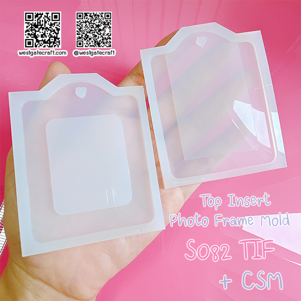 แม่พิมพ์ซิลิโคน S082 TIF Top Insert Photo Frame Mold + CSM