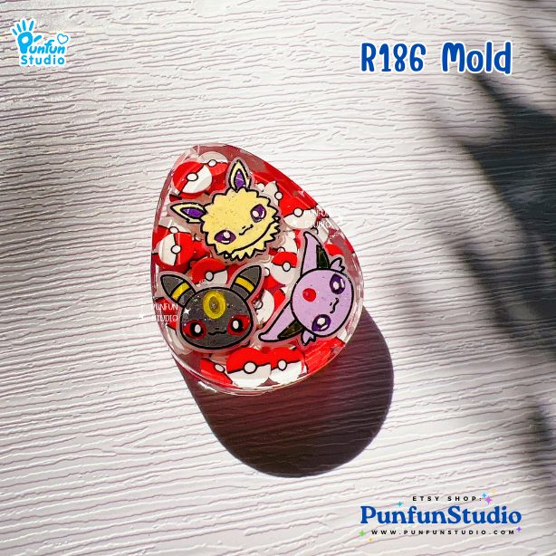 R181-188 Classic Shape Molds / Basic Shape / Epoxy Resin Mold / Silicone Mold