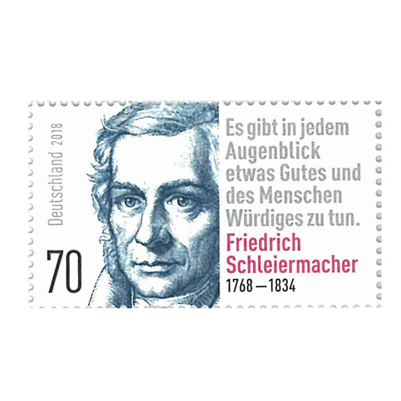Germany Stamp, 2018 Friedrich Schleiermacher