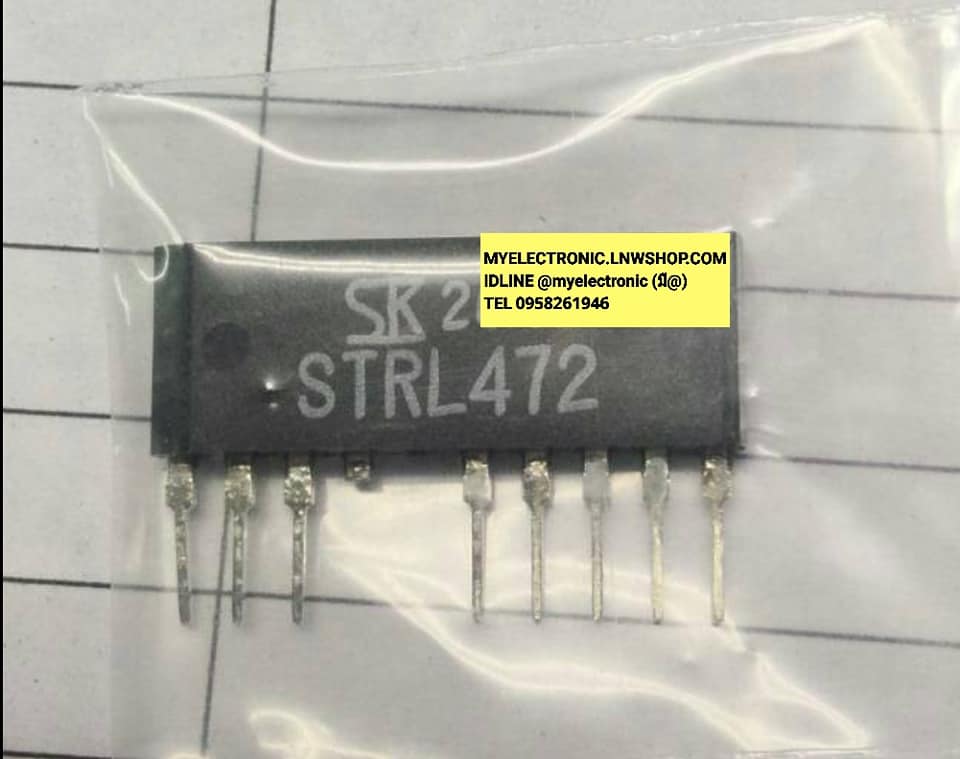 ขาย STRL472 ไอซี IC ตัวถัง ZIP-8ขา ยี่ห้อ SANKEN ยี่ห้อ SK ราคา ตัวละ . . . . . หน่วย บาท