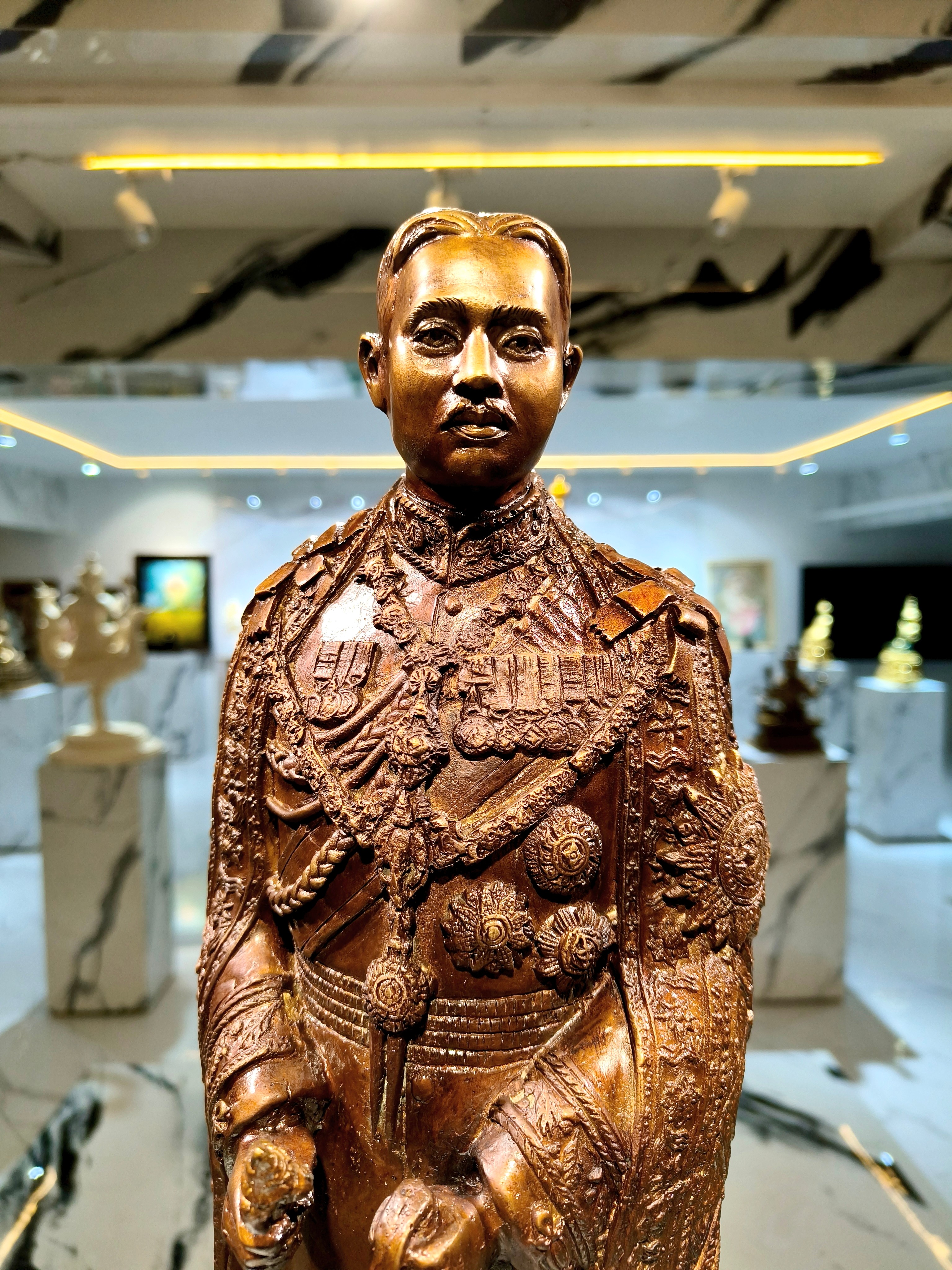 รูปหล่อ รัชกาลที่ 5 ร.5 หน้าตัก 9 นิ้ว พระบาทสมเด็จพระจุลจอมเกล้าเจ้าอยู่หัว (พระปิยมหาราช)