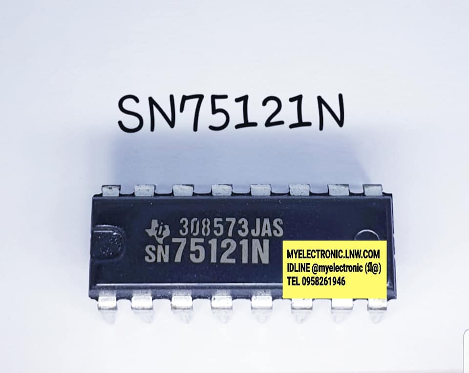 ขาย SN75121Nยี่ห้อTEXASตัวถังDIP16ขา ราคาตัวละ บาท