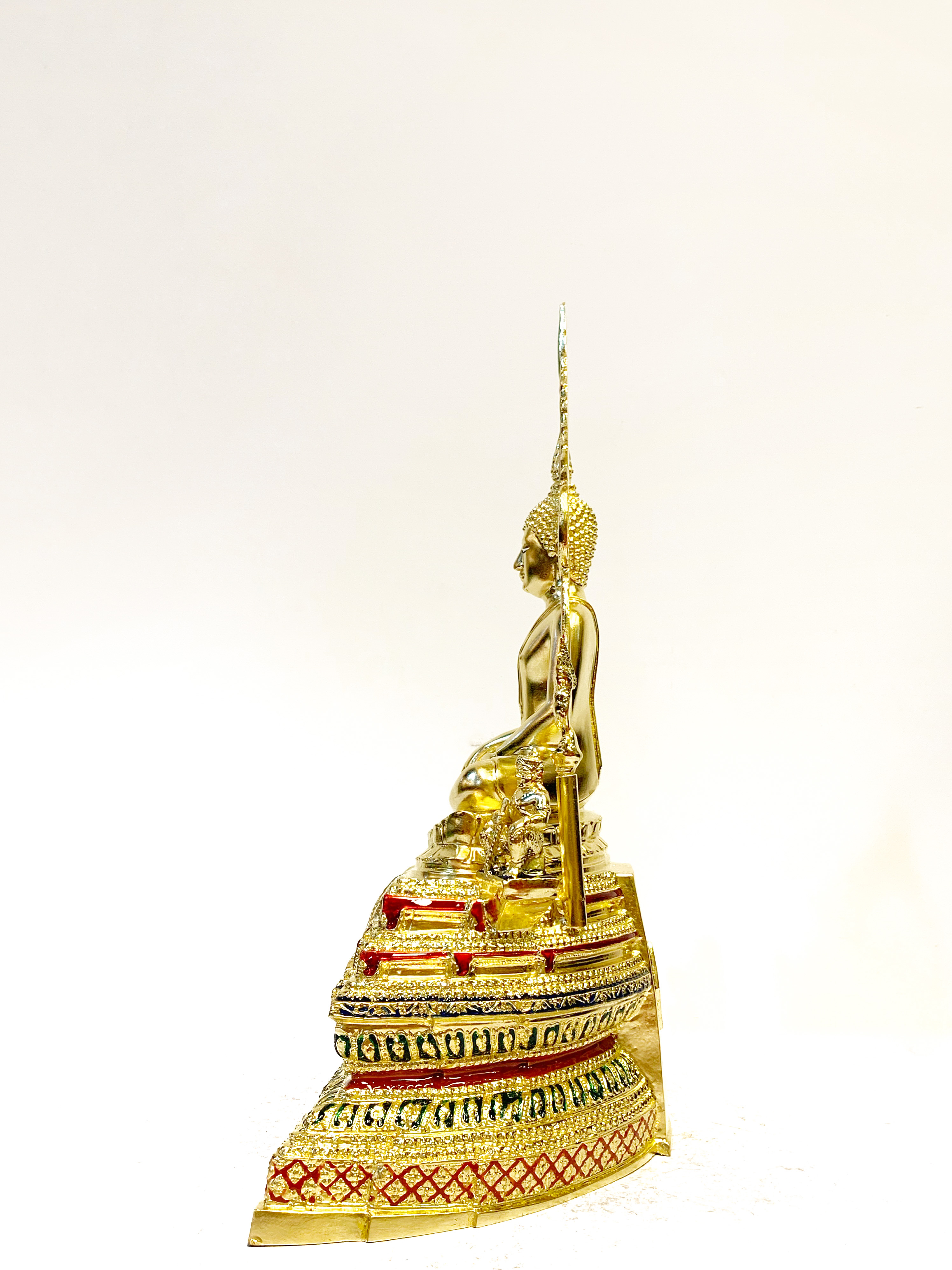 พระพุทธรูป พระพุทธชินราช ฐานสูง หน้าตัก 5.9 นิ้ว วัดพระศรีรัตนมหาธาตุวรมหาวิหาร จ.พิษณุโลก จัดสร้าง ปี พ.ศ.2539