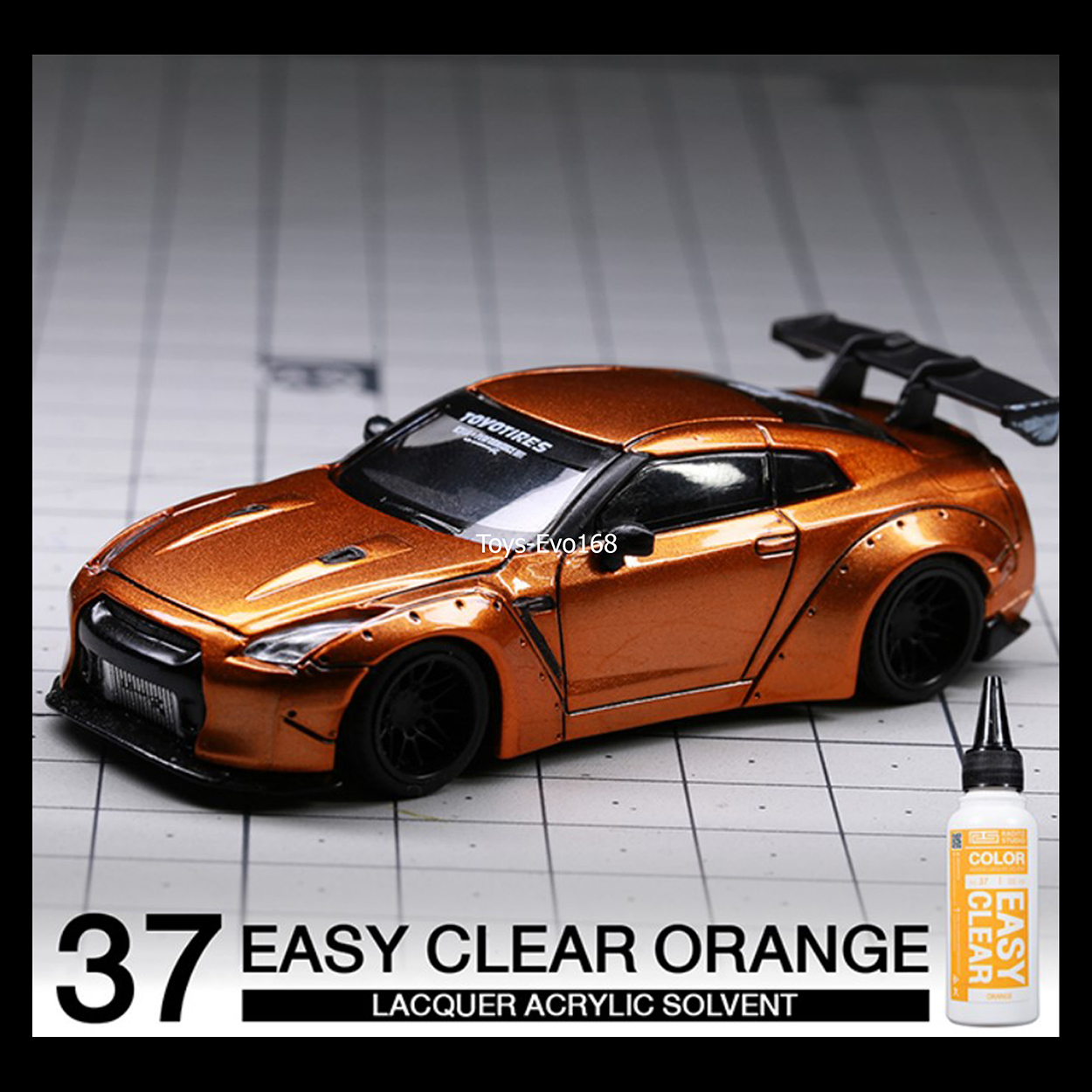 No. NO37 Easy Clear Orange