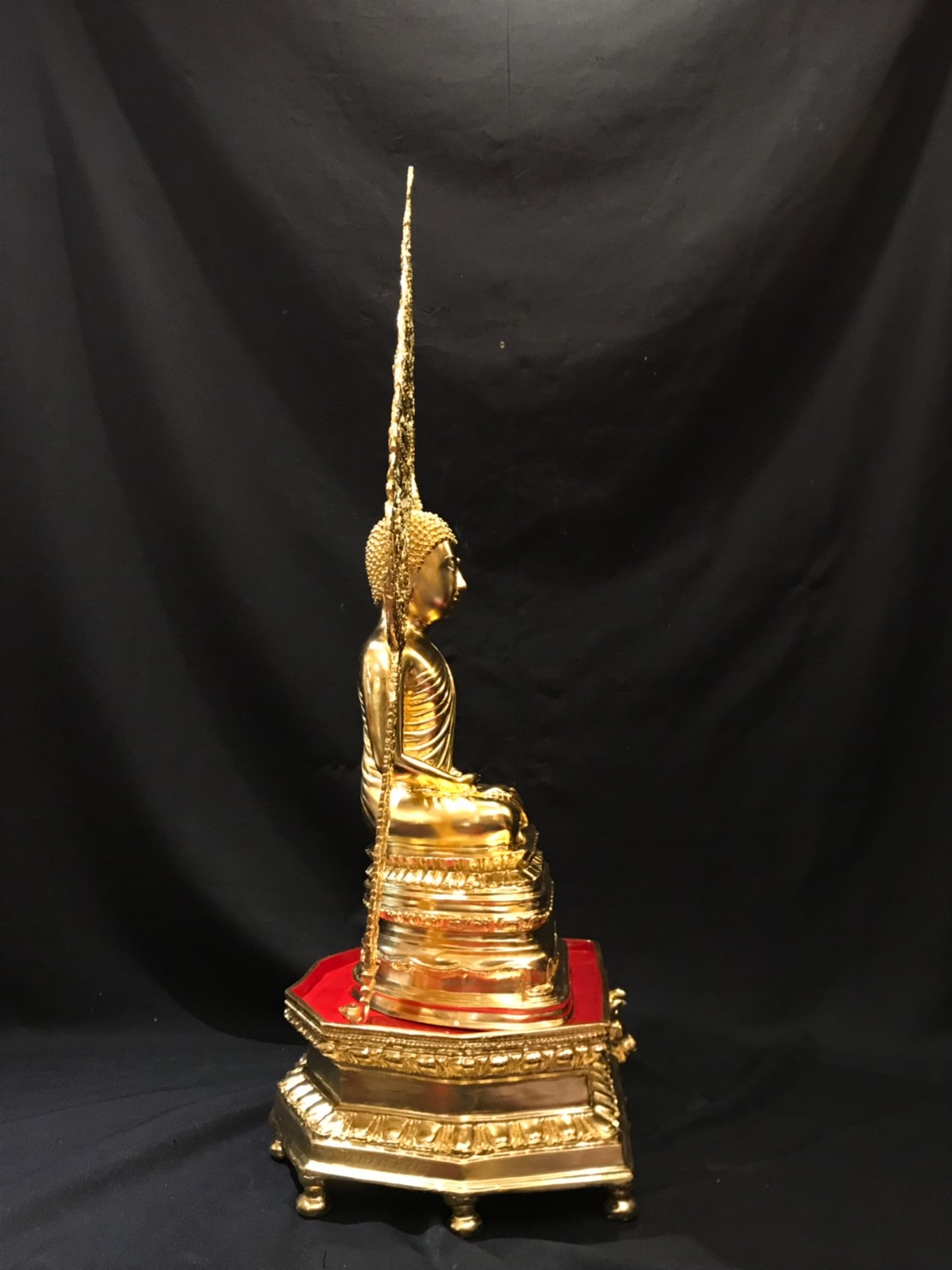 พระพุทธรูป พระนิรันตราย หน้าตัก 9 นิ้ว จัดสร้าง 3 ตุลาคม 2536 สมเด็จพระญาณสังวร วัดบวรนิเวศน์