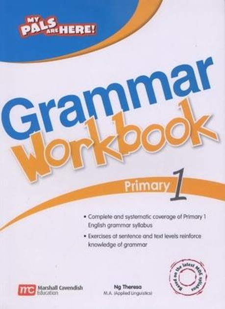 My Pals are Here! Grammar Workbook Primary 1 แบบฝึกหัดภาษาอังกฤษ Grammar ป.1