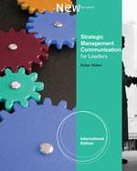 Strategic Management Communication ISE 2ED Y2011 ISBN9780538473422