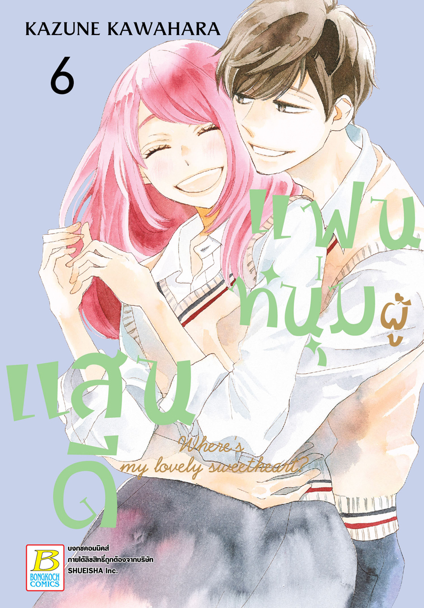 หนังสือการ์ตูนเรื่อง แฟนหนุ่มผู้แสนดี เล่ม 6