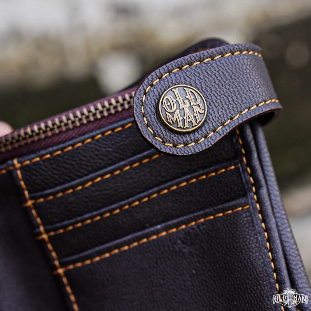 Ledger wallet หนังแพะล้วน