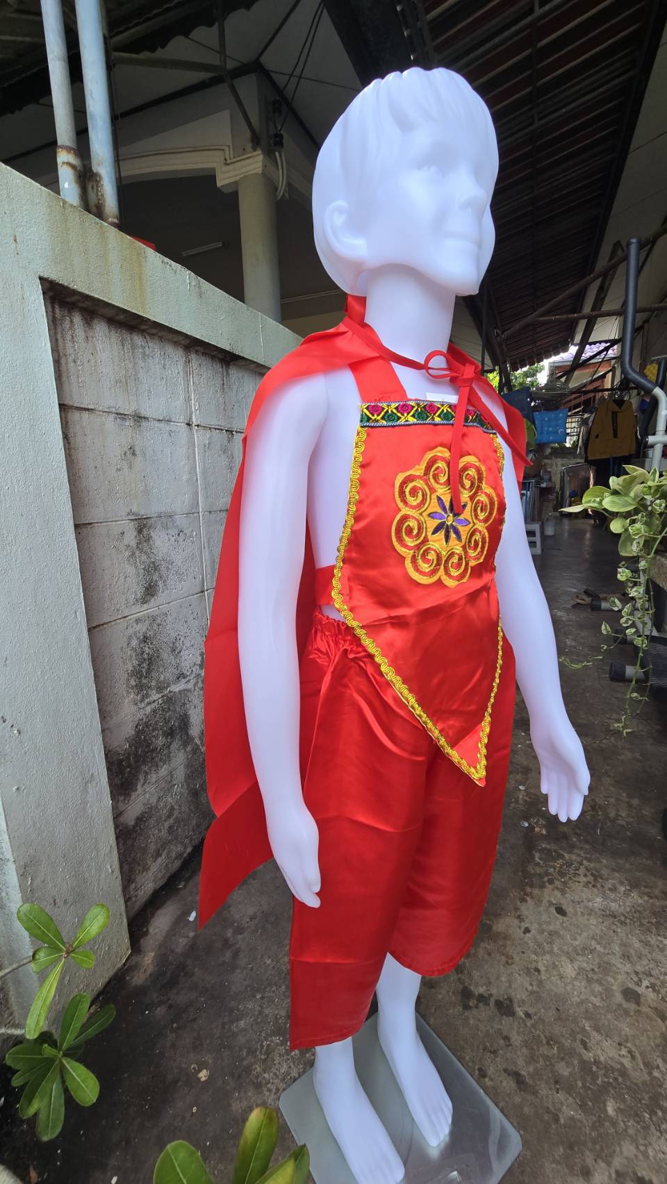 7C386 ชุดเด็ก ชุดนาจา ชุดเทพเจ้านาจา Nezha Costume