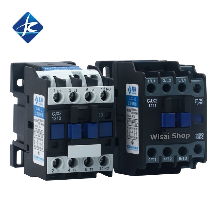 AC220V/380V แมกเนติก Magnetic Contactor 9A / 12A / 18A / 25A / 32A / 50A / 65A / 95A รุ่น CJX2-0910 / CJX2-1210 / CJX2-1810 / CJX2-2510 / CJX2-3210 / CJX2-5011 / CJX2-6511 / CJX2-9511
