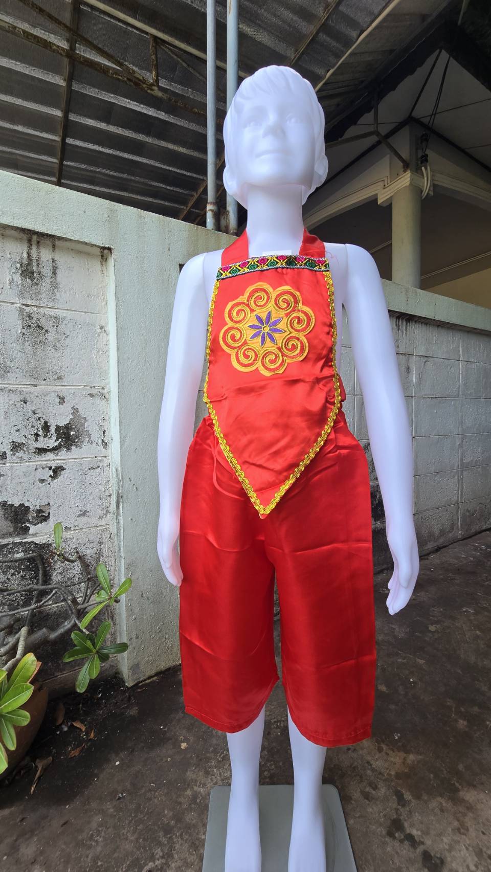 7C386 ชุดเด็ก ชุดนาจา ชุดเทพเจ้านาจา Nezha Costume