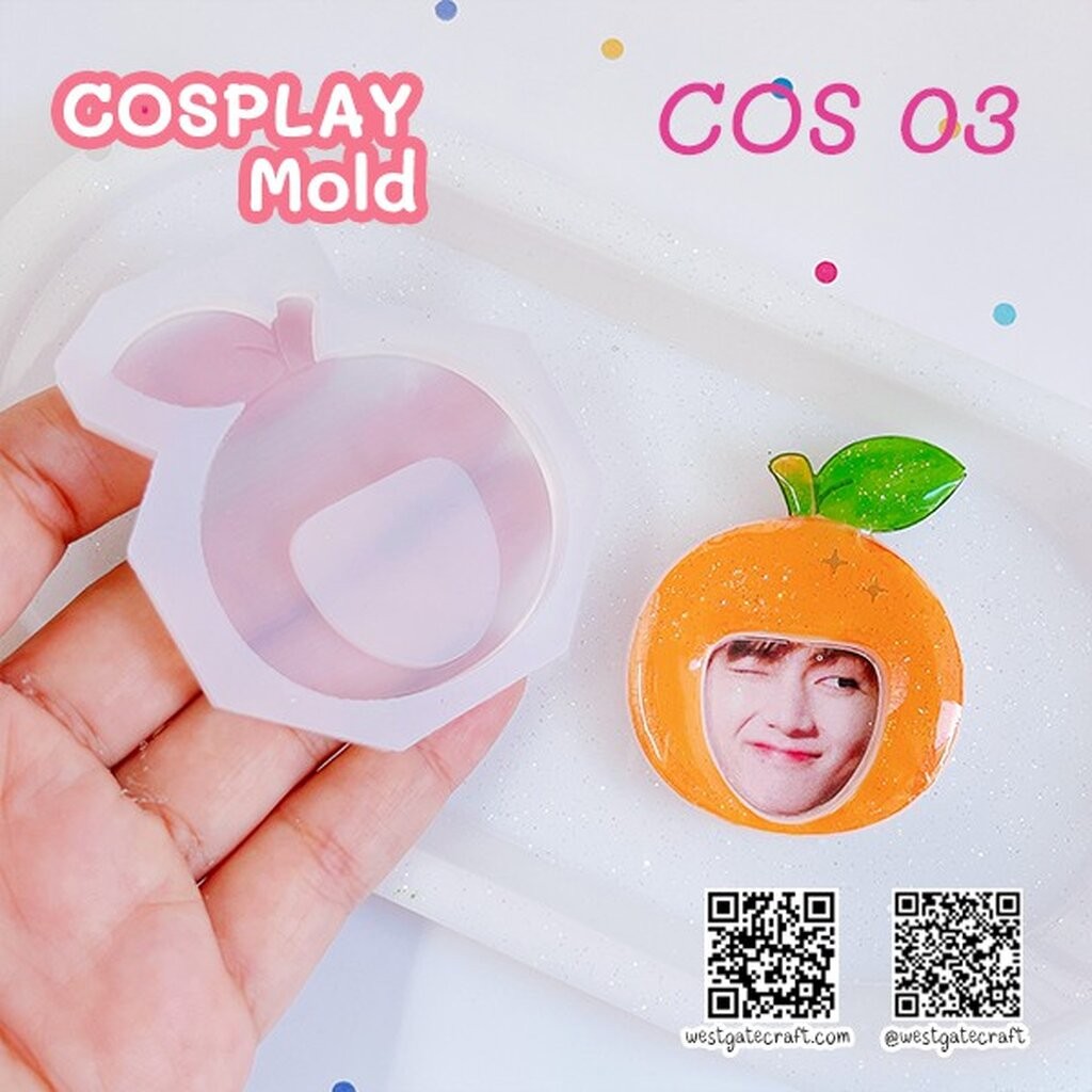 แม่พิมพ์เรซิ่น COSPALY COS 03 Orange
