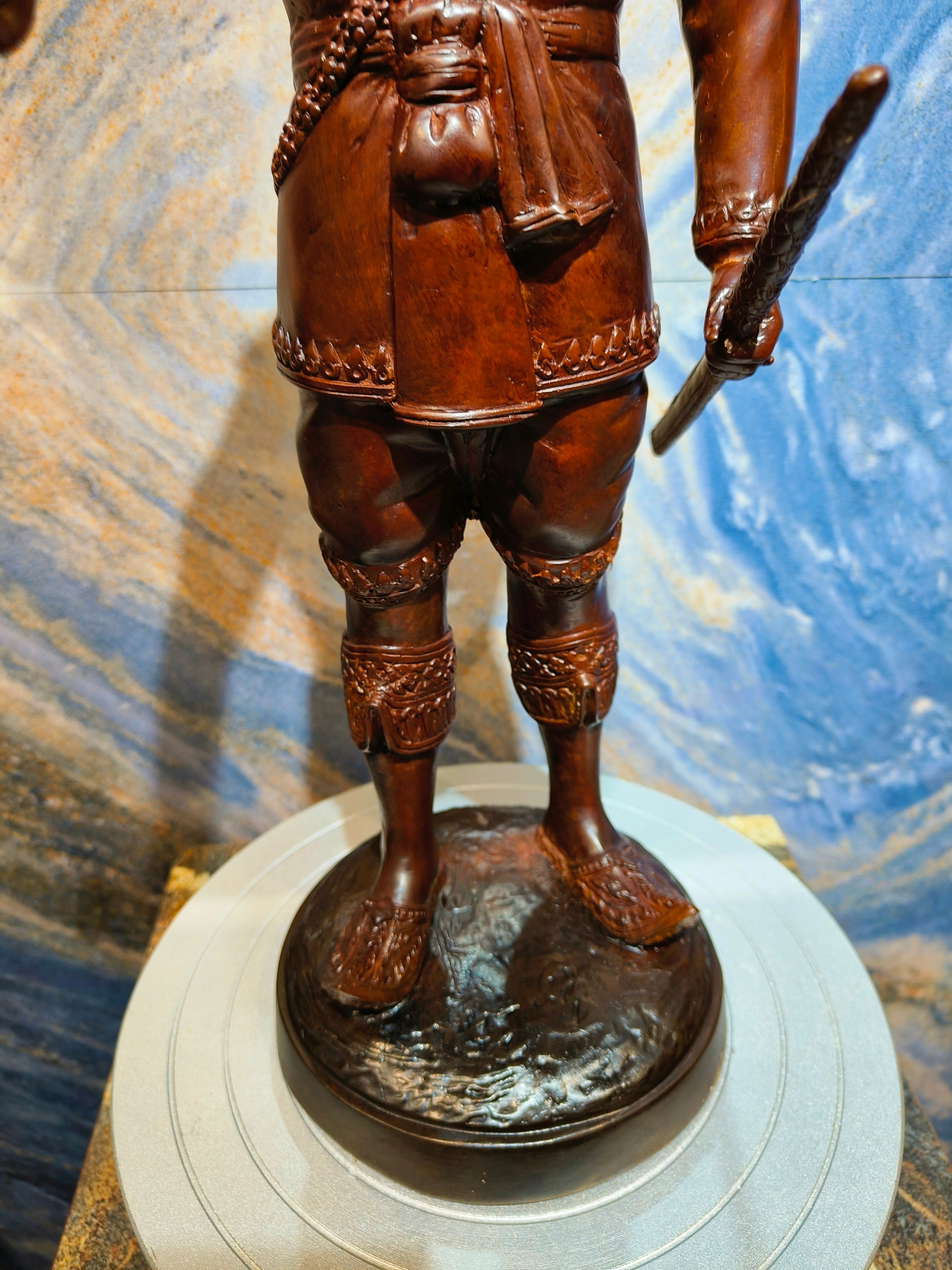 รูปหล่อ พระนเรศวร ยืนหลั่งทักษิโณทก หน้าตัก 9 นิ้ว