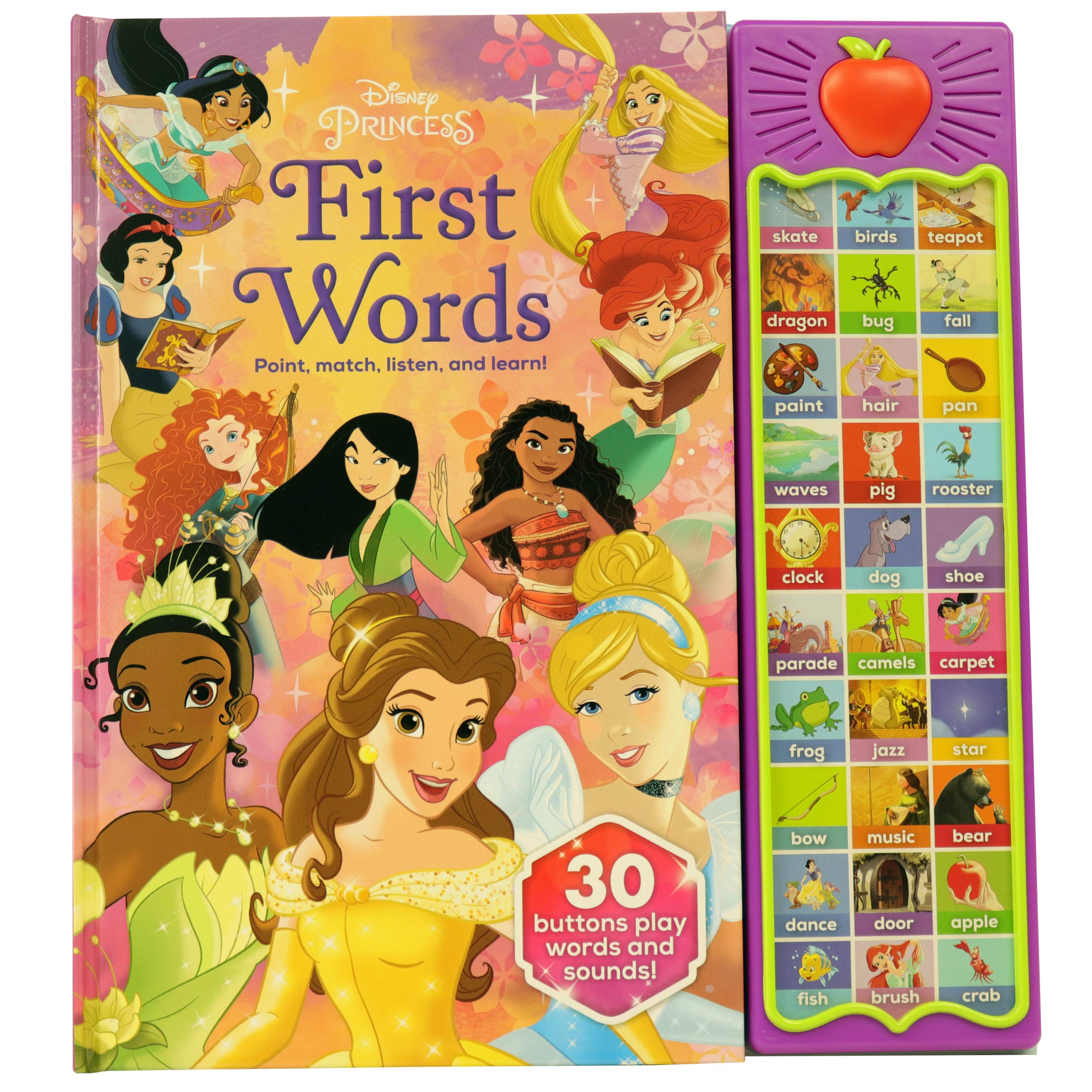 APPLE PLAY-A-SOUND: DISNEY PRINCESS: FIRST WORDS