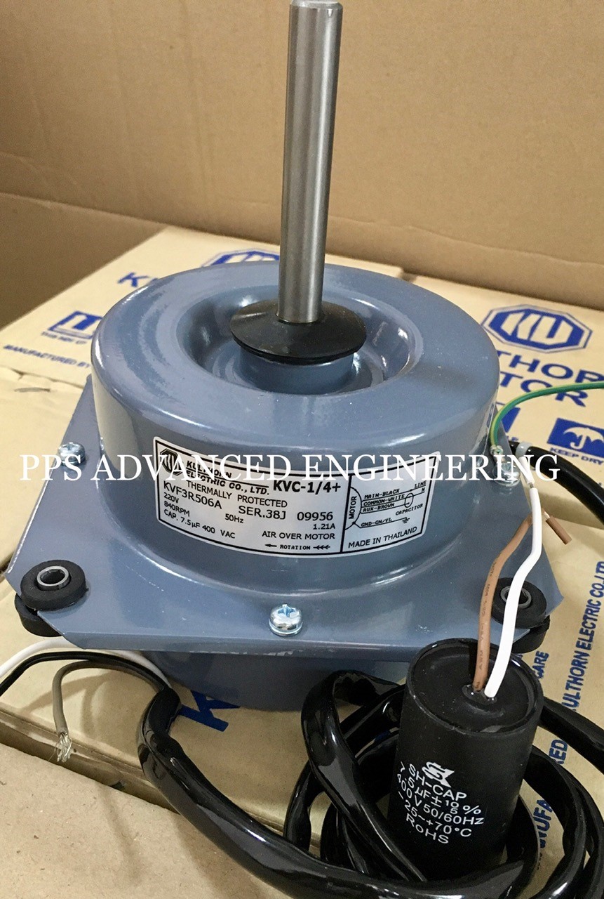 Motor Condensing 'KULTHORN' Model : KVF3R506A (KVC-1/4+) มอเตอร์คอยล์ร้อน ยี่ห้อ กุลธร รุ่น KVF3R506A (KVC-1/4+)