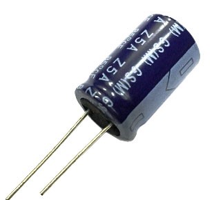 C คาปาซิเตอร์ 100uF 450V 2000hrs 105°C Size 16x40mm ระยะห่างขา 7.5mm