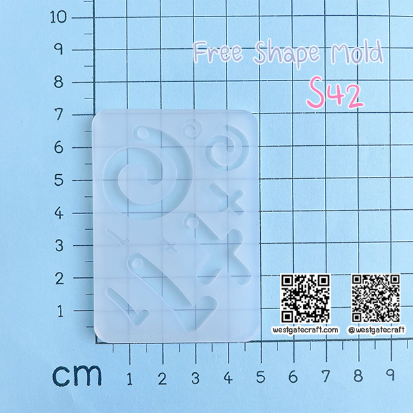 แม่พิมพ์ซิลิโคน S42 Free Shape Mold