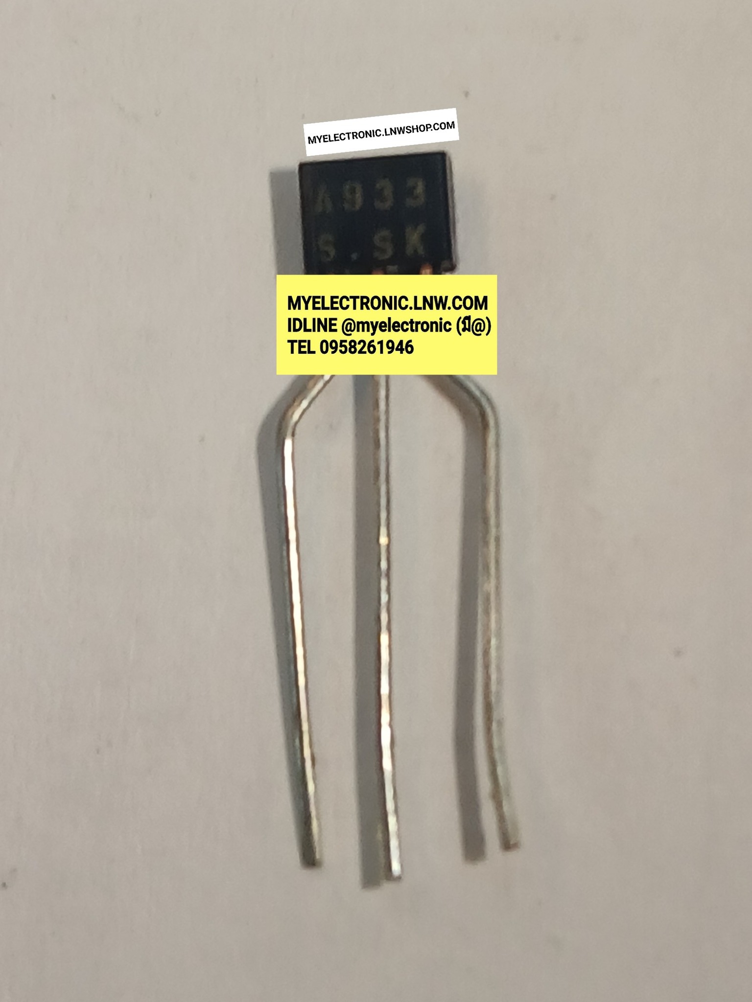 ขาย , 2SA933 , A933 , 2SA933s , A933s ตัวถัง TO-92s ทรานซิสเตอร์ TRANSISTOR ยี่ห้อ ราคา ตัวละ . . . หน่วย บาท