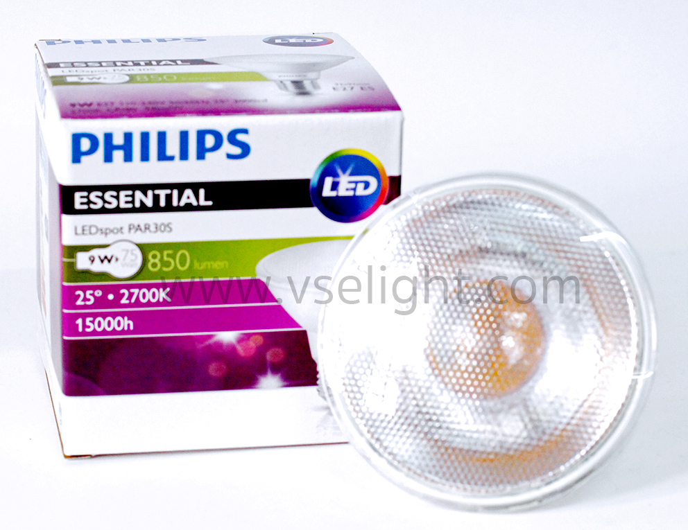 หลอด Essential LED PAR30S 9W Philips 2700K
