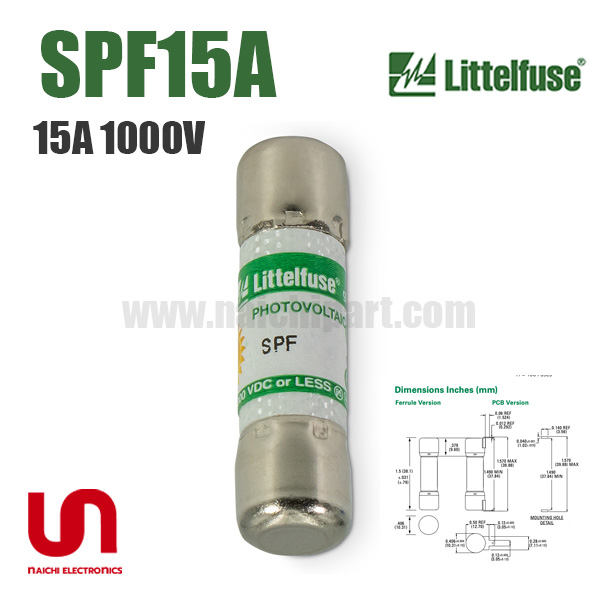 SPF15A , 15A 1000Vdc , Littelfuse