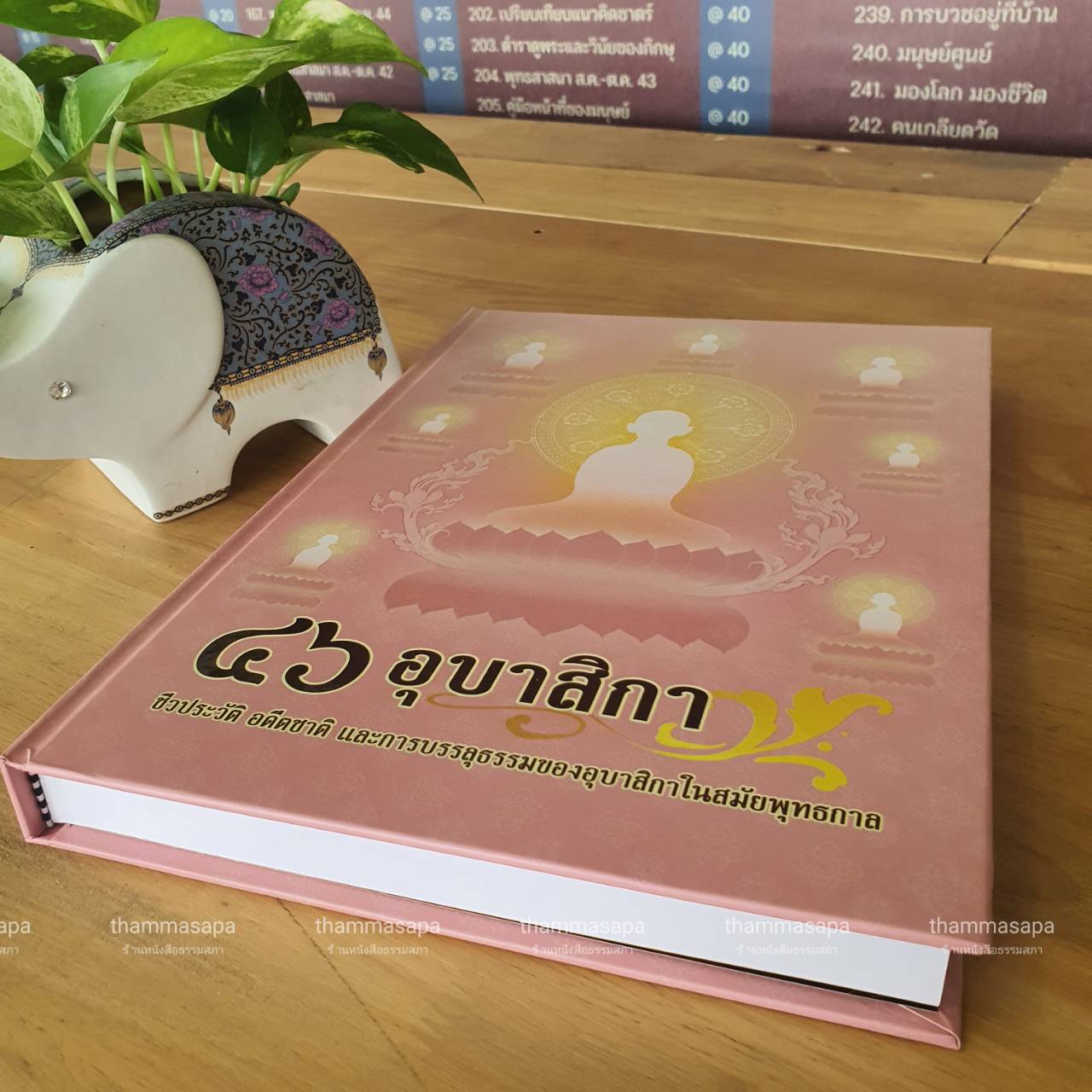 หนังสือ ๔๖ อุบาสิกา ชีวประวัติ อดีตชาติ และการบรรลุธรรม ของอุบาสิกาในสมัยพุทธกาล ปกใหม่ 2567