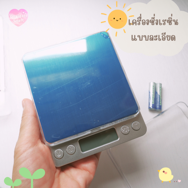 เครื่องชั่งน้ำหนัก แบบละเอียด 0.01กรัม (ชั่งสูงสุด 500 กรัม)
