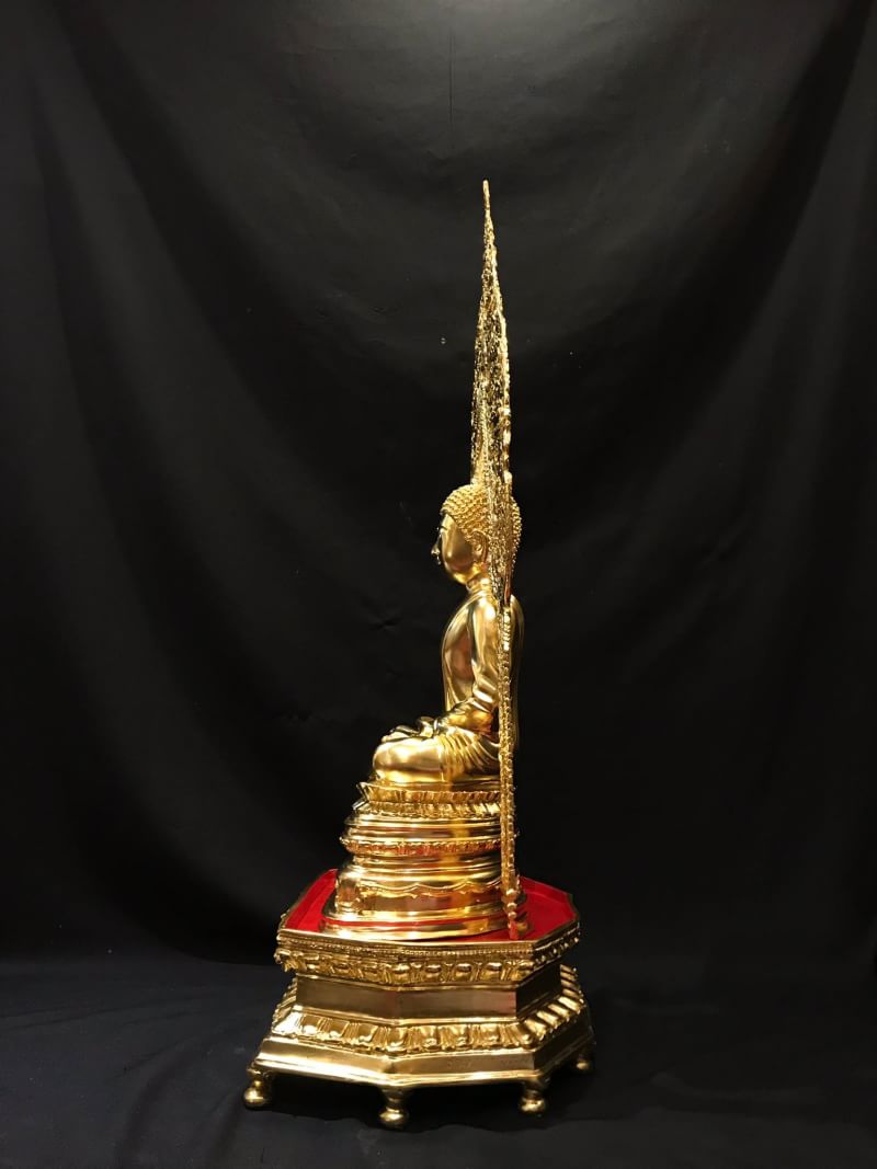 พระพุทธรูป พระนิรันตราย หน้าตัก 9 นิ้ว จัดสร้าง 3 ตุลาคม 2536 สมเด็จพระญาณสังวร วัดบวรนิเวศน์