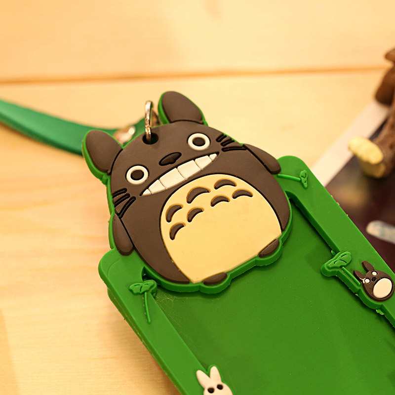 MUISUINGSHOP Case ซิลิโคนการ์ตูนใส่ป้ายชื่อ บัตรนักเรียน พนักงาน บัตรประจำตัว ลายการ์ตุน น่ารักๆ ราคาถูกที่สุดเพียง 50 บาท