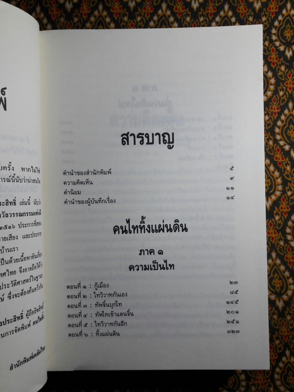 คนไททิ้งแผ่นดิน