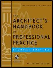 The Architect's Handbook of Professional Practice, ISBN 9780471176725