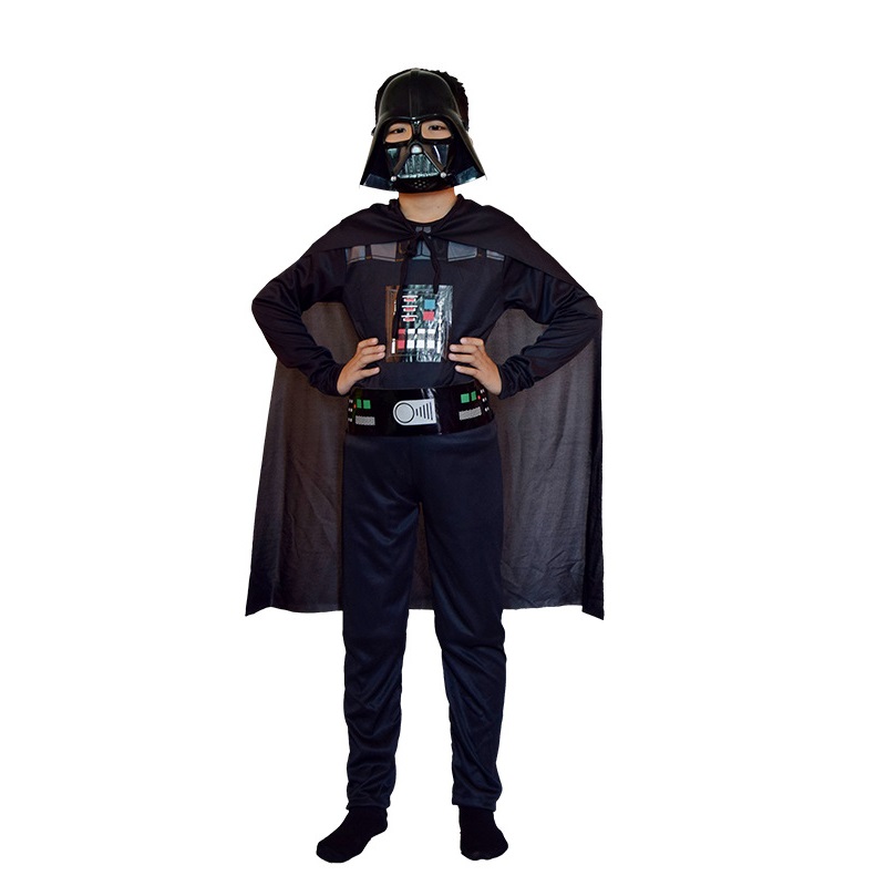 7C100 ชุดเด็ก ชุดดาร์ธ เวเดอร์ ชุดดาร์ธเวเดอร์ ชุดสตาร์วอร์ สตาร์ วอร์ส Children Darth Vader Star Wars Costumes