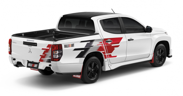 สติ๊กเกอร์ติดรถ MITSUBISHI TRITON ลาย RALLI ART