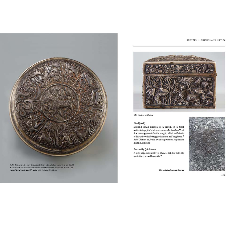 Riverbooks หนังสือประวัติศาสตร์ : Thai Silver and Nielloware