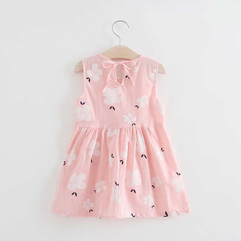 �เดรสเด็กคอบัว ลายดอกไม้ มินิเดรส � PETERPAN COLLAR DRESS