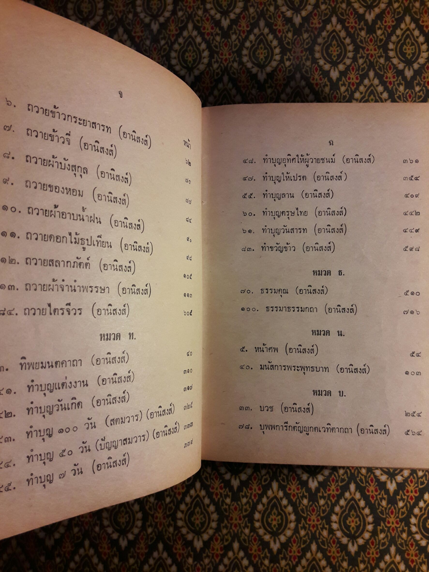 อานิสงส์ 108 กัณฑ์
