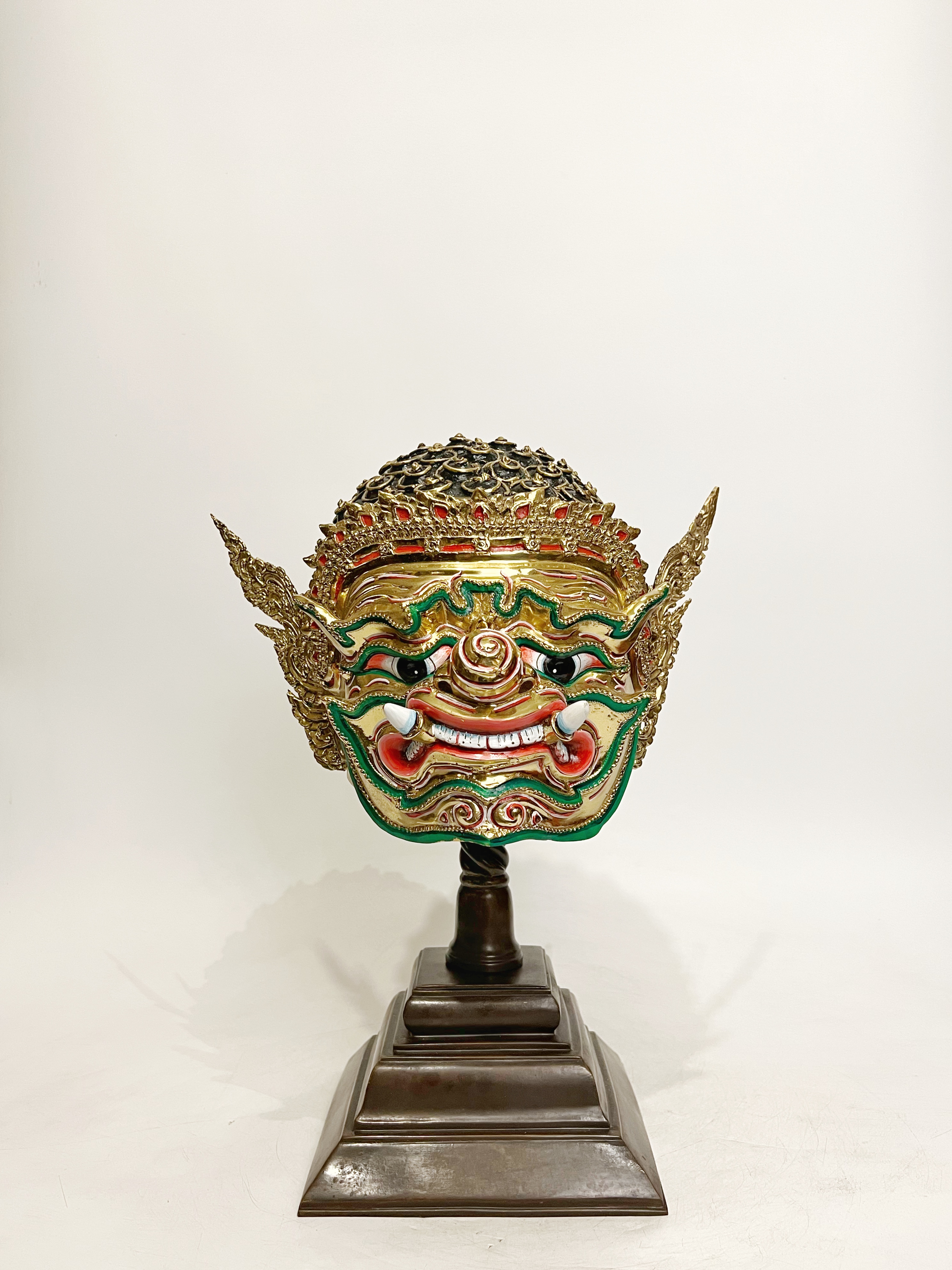 ศีรษะครู เศียรครู พระพิราพ หรือ เศียรพระพิราพ จัดสร้างโดย อาจารย์เก่ง หน้าทอง เรือนเทวาบริรักษ์ ไหว้ครู ปี 2565