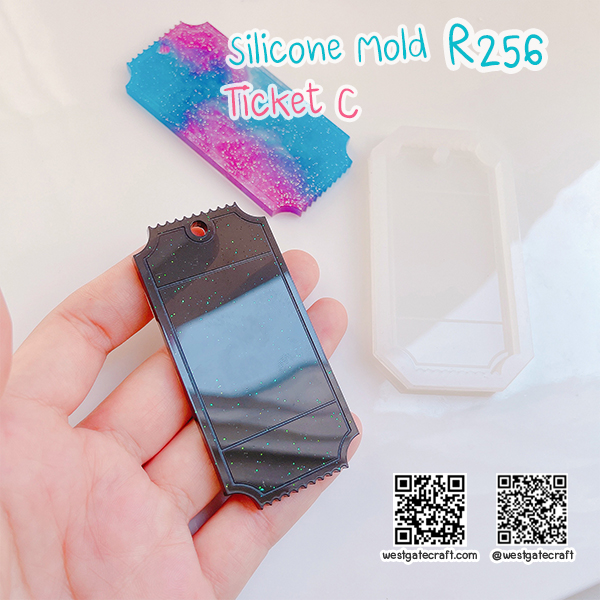 แม่พิมพ์ซิลิโคน R256 Ticket C
