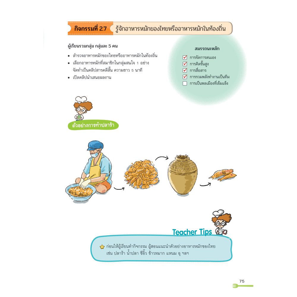 NANMEEBOOKS หนังสือ ถอดรหัสนวัตกรรม อาหารเพื่ออนาคต คู่มือครู นวัตกรรมอาหาร ทักษะแห่งศตวรรษที่21 วิทยาศาสตร์ เทคโนโลยีอาหาร