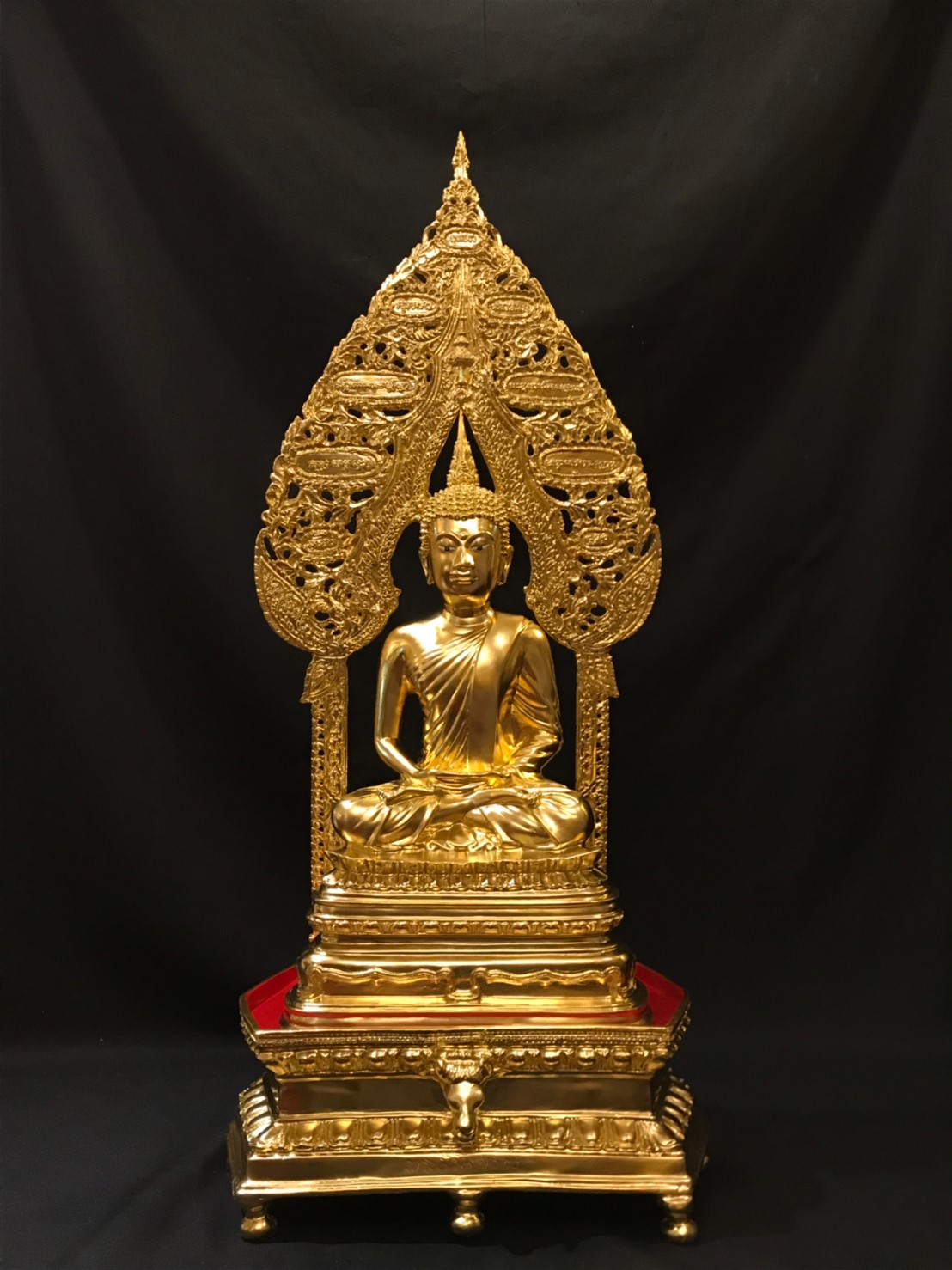 พระพุทธรูป พระนิรันตราย หน้าตัก 9 นิ้ว จัดสร้าง 3 ตุลาคม 2536 สมเด็จพระญาณสังวร วัดบวรนิเวศน์